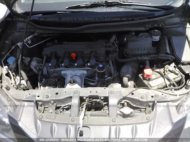 2HGFG3B0XFH521737 - 2015 HONDA CIVIC EXL GRAY photo 10