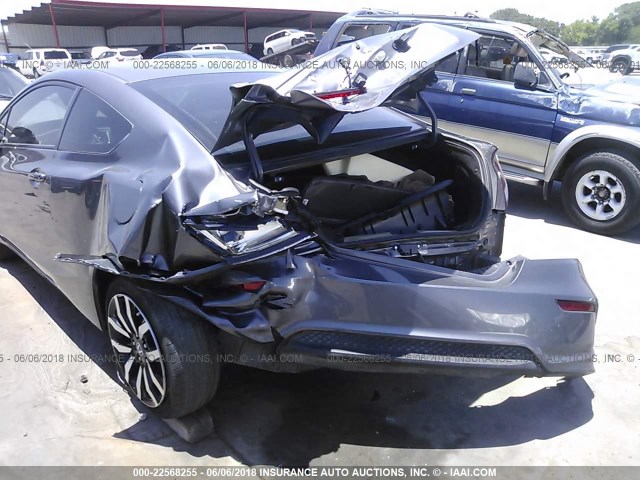 2HGFG3B0XFH521737 - 2015 HONDA CIVIC EXL GRAY photo 6