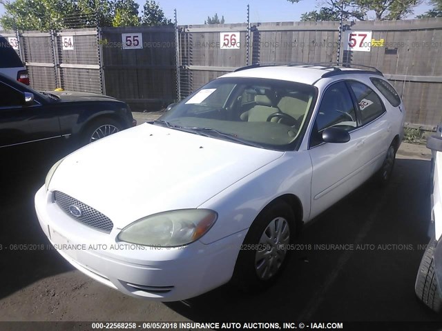 1FAFP58U15A114638 - 2005 FORD TAURUS SE WHITE photo 2