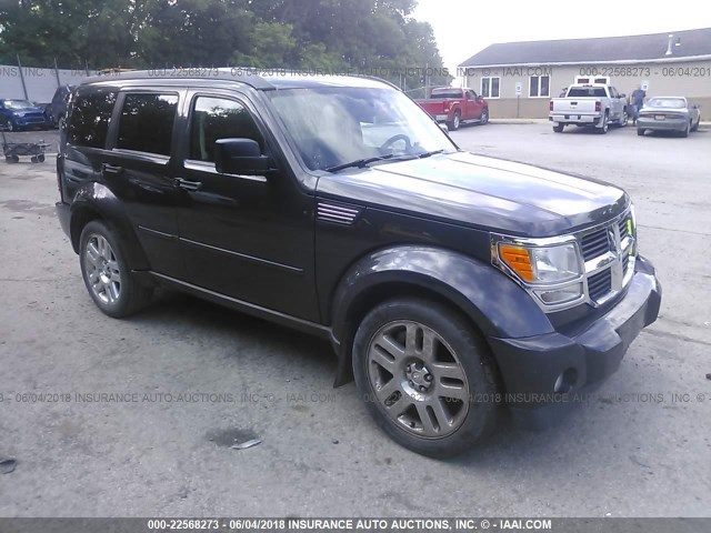 1D4PU2GK0AW150276 - 2010 DODGE NITRO SE BLACK photo 1