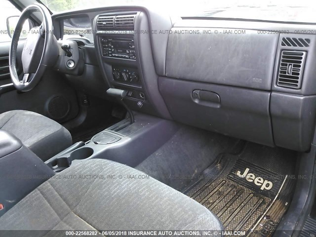 1J4FT48S71L591792 - 2001 JEEP CHEROKEE SPORT BLACK photo 5