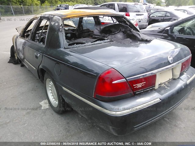 2MEFM75W8WX642348 - 1998 MERCURY GRAND MARQUIS LS/LIMITED BLUE photo 3