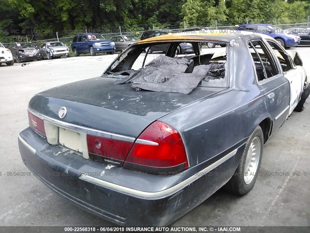 2MEFM75W8WX642348 - 1998 MERCURY GRAND MARQUIS LS/LIMITED BLUE photo 4