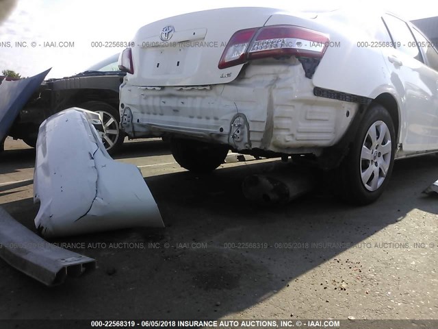 4T1BF3EK8AU535280 - 2010 TOYOTA CAMRY SE/LE/XLE 白色 照片 6