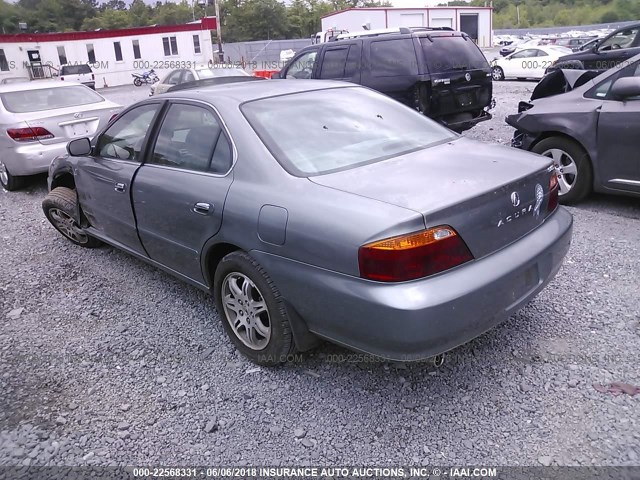 19UUA56601A006143 - 2001 ACURA 3.2TL GRAY photo 3