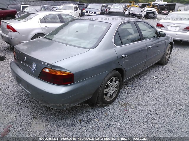 19UUA56601A006143 - 2001 ACURA 3.2TL GRAY photo 4