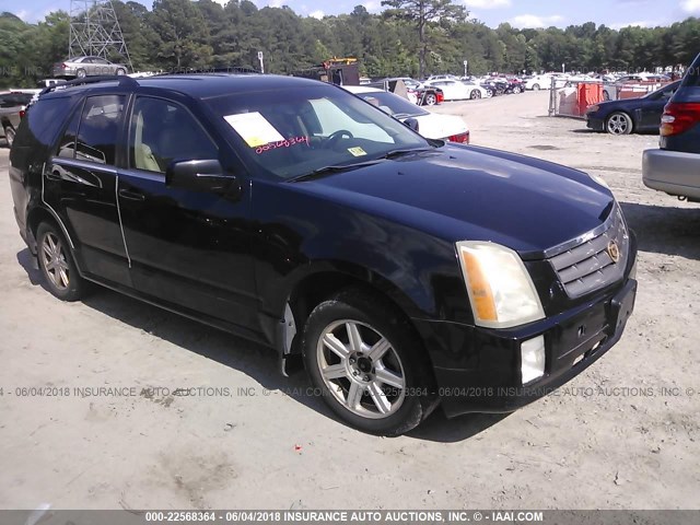 1GYEE637950105799 - 2005 CADILLAC SRX BLACK photo 1