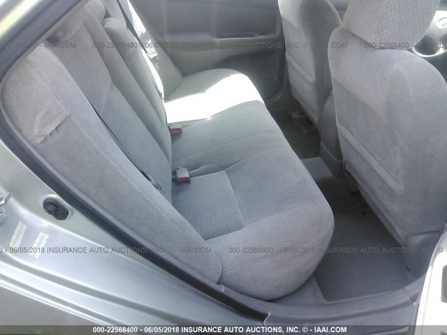 4T1BF32K73U057960 - 2003 TOYOTA CAMRY LE/XLE/SE 银色 照片 8