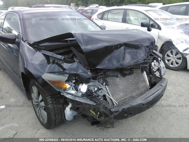 1HGCS1B31BA014640 - 2011 HONDA Accord LX-S BLACK photo 6