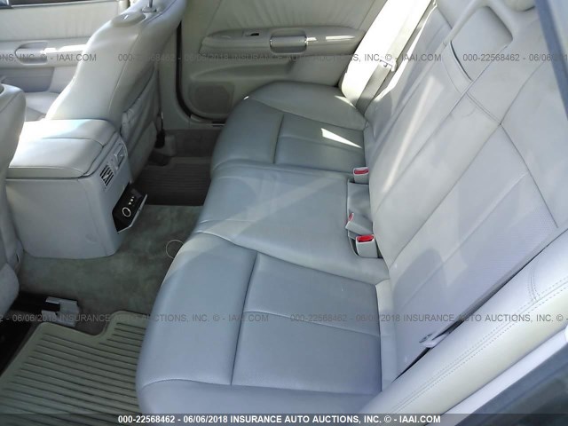 JNKBY01F78M550707 - 2008 INFINITI M45 GRAY photo 8