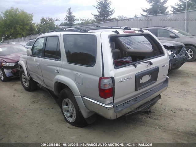 JT3HN86R2Y0269237 - 2000 TOYOTA 4RUNNER SR5 WHITE photo 3