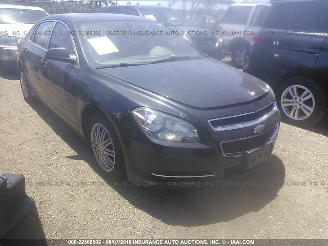 1G1ZG57B69F221760 - 2009 CHEVROLET MALIBU LS 黑色 照片 1