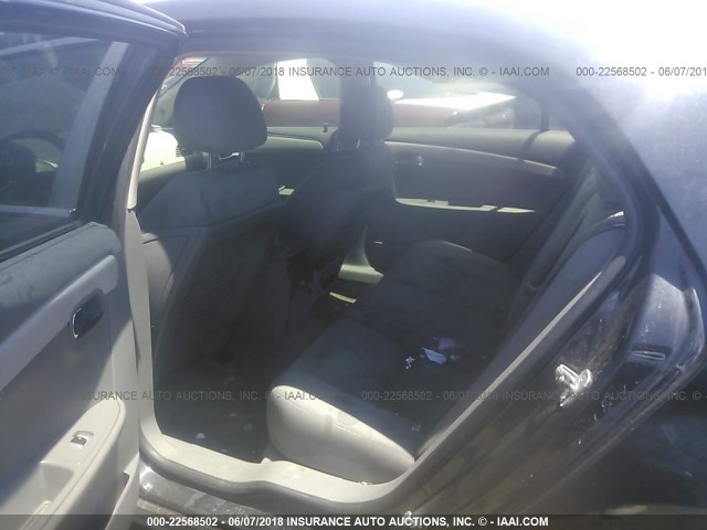 1G1ZG57B69F221760 - 2009 CHEVROLET MALIBU LS 黑色 照片 8