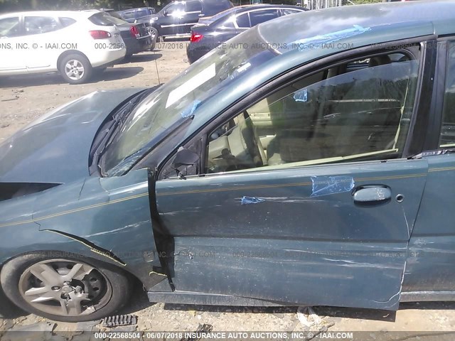 1G8AJ55F17Z194145 - 2007 SATURN ION LEVEL 2 GREEN photo 6