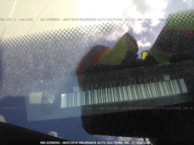 1G8AJ55F17Z194145 - 2007 SATURN ION LEVEL 2 GREEN photo 9