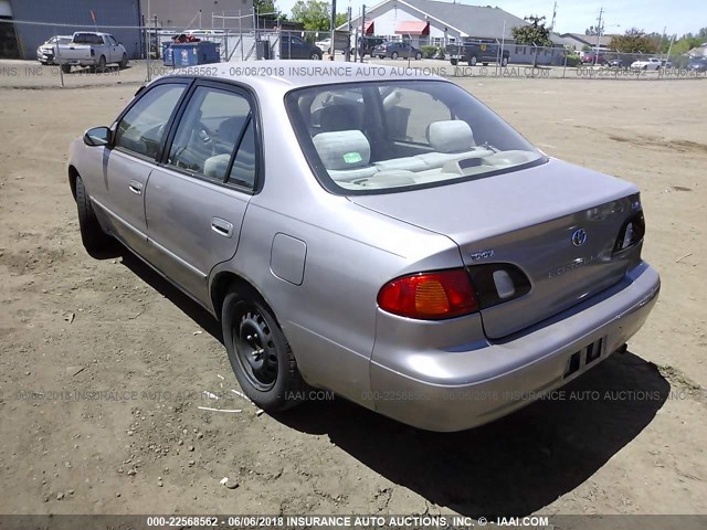 1NXBR12E7XZ274081 - 1999 TOYOTA COROLLA VE/CE/LE 棕色 照片 3