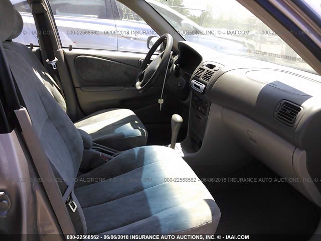 1NXBR12E7XZ274081 - 1999 TOYOTA COROLLA VE/CE/LE 棕色 照片 5