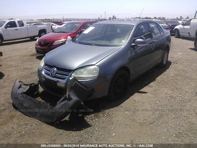 3VWJZ71K48M032393 - 2008 VOLKSWAGEN JETTA S GRAY photo 2