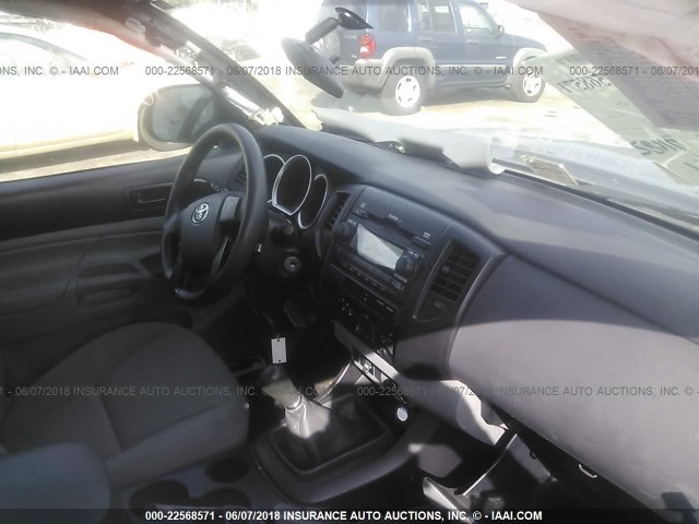 5TFTX4CN6CX018408 - 2012 TOYOTA TACOMA ACCESS CAB Grau Foto 5