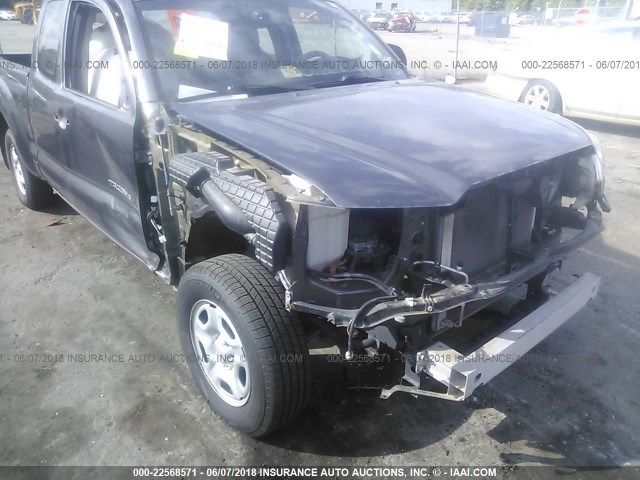 5TFTX4CN6CX018408 - 2012 TOYOTA TACOMA ACCESS CAB Grau Foto 6