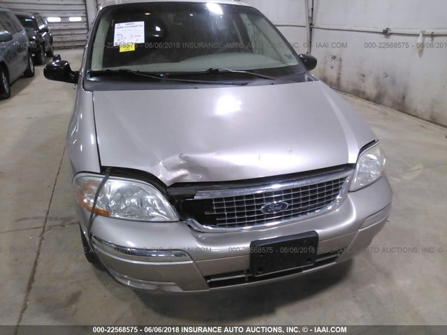 2FMZA52423BB59327 - 2003 FORD WINDSTAR SE GOLD photo 6