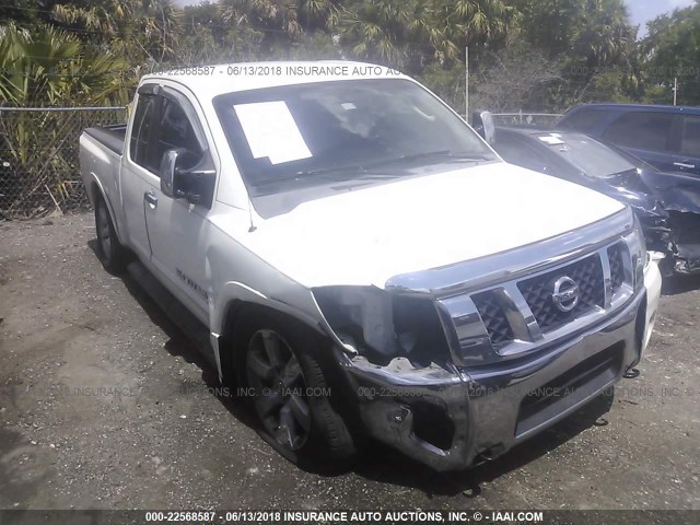 1N6BA06A88N300970 - 2008 NISSAN TITAN XE/SE/LE WHITE photo 6