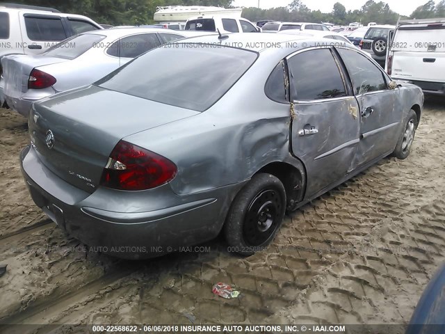 2G4WC582471126781 - 2007 BUICK LACROSSE CX GRAY photo 4