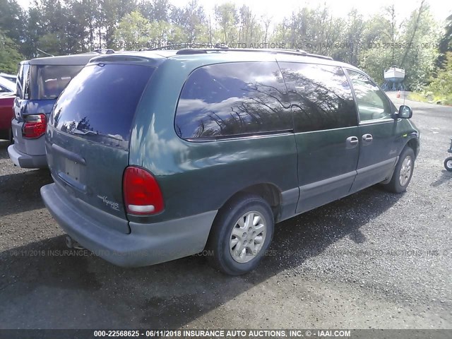1P4GP44G8WB684698 - 1998 PLYMOUTH GRAND VOYAGER SE/EXPRESSO GREEN photo 4