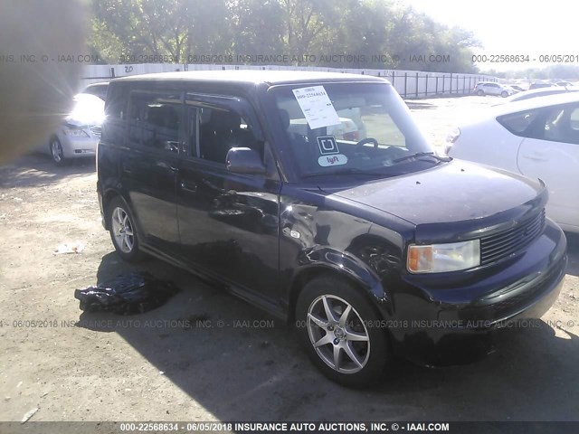 JTLKT324X64058009 - 2006 TOYOTA SCION XB 黑色 照片 1
