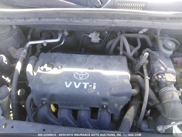 JTLKT324X64058009 - 2006 TOYOTA SCION XB 黑色 照片 10