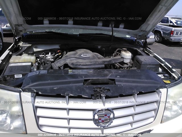 3GYFK66N64G107219 - 2004 CADILLAC ESCALADE ESV WHITE photo 10