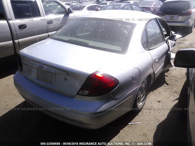 1FAFP55293A181391 - 2003 FORD TAURUS SES SILVER photo 4