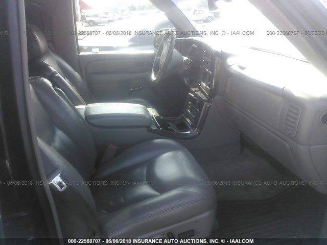 1GKEK63U85J244051 - 2005 GMC YUKON DENALI BLACK photo 5