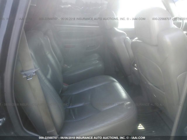 1GKEK63U85J244051 - 2005 GMC YUKON DENALI BLACK photo 8