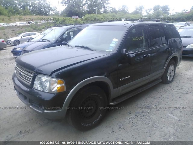 1FMZU74W52ZC46068 - 2002 FORD EXPLORER EDDIE BAUER BLACK photo 2