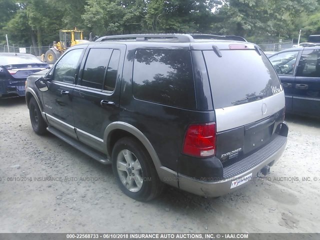 1FMZU74W52ZC46068 - 2002 FORD EXPLORER EDDIE BAUER BLACK photo 3