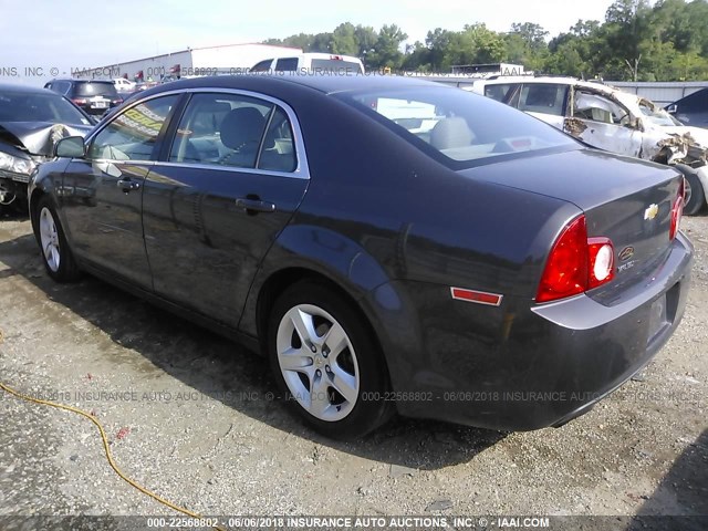 1G1ZA5EU4CF391046 - 2012 CHEVROLET MALIBU LS Boz foto 3