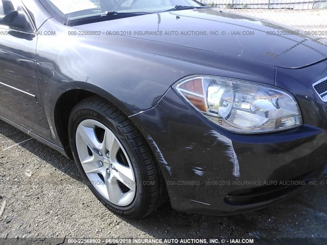 1G1ZA5EU4CF391046 - 2012 CHEVROLET MALIBU LS Boz foto 6