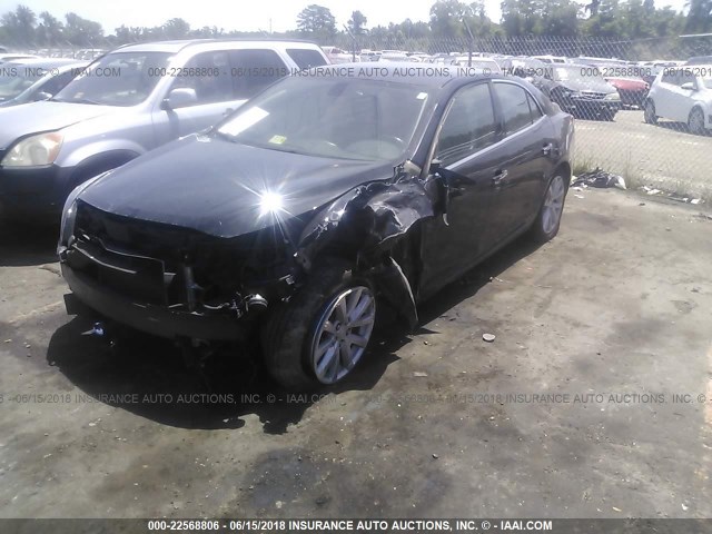 1G11H5SA7DU131885 - 2013 CHEVROLET MALIBU LTZ 黑色 照片 2