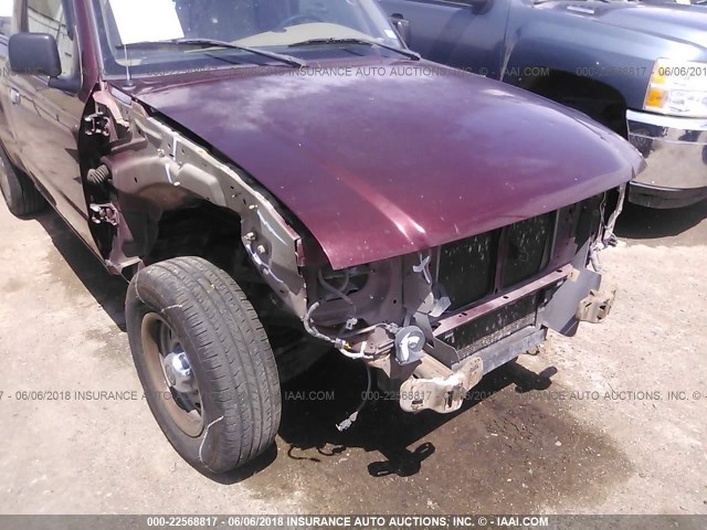 4F4YR12D03TM00231 - 2003 MAZDA B2300 MAROON photo 6