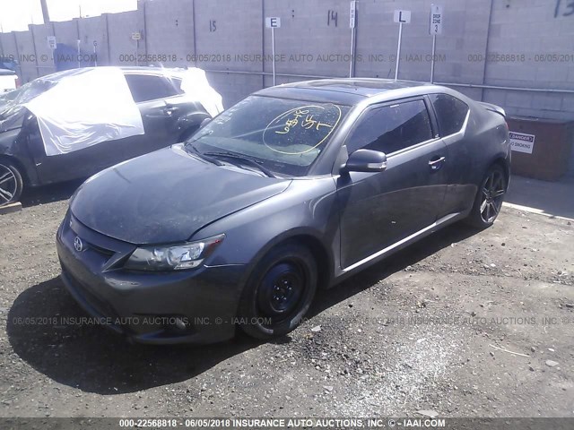 JTKJF5C73C3024068 - 2012 TOYOTA SCION TC 灰色 照片 2