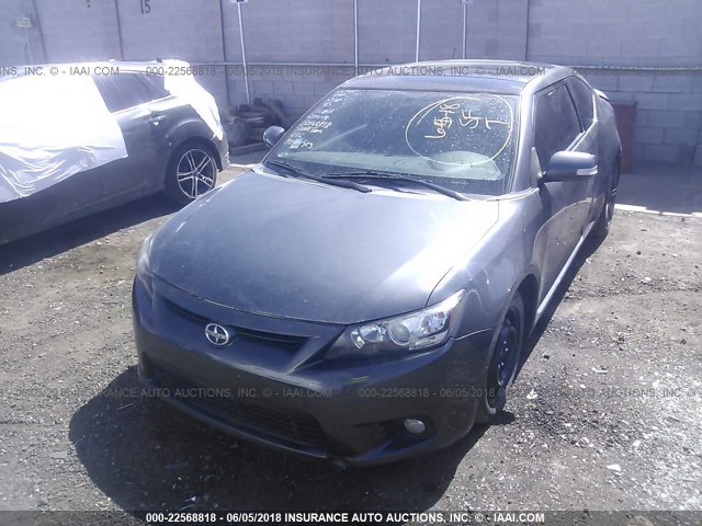 JTKJF5C73C3024068 - 2012 TOYOTA SCION TC 灰色 照片 6