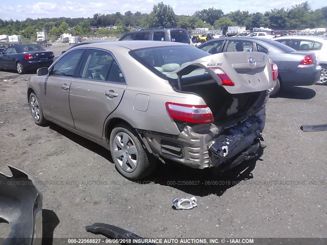 4T1BE46K29U313286 - 2009 TOYOTA CAMRY SE/LE/XLE GOLD photo 3