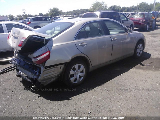 4T1BE46K29U313286 - 2009 TOYOTA CAMRY SE/LE/XLE GOLD photo 4