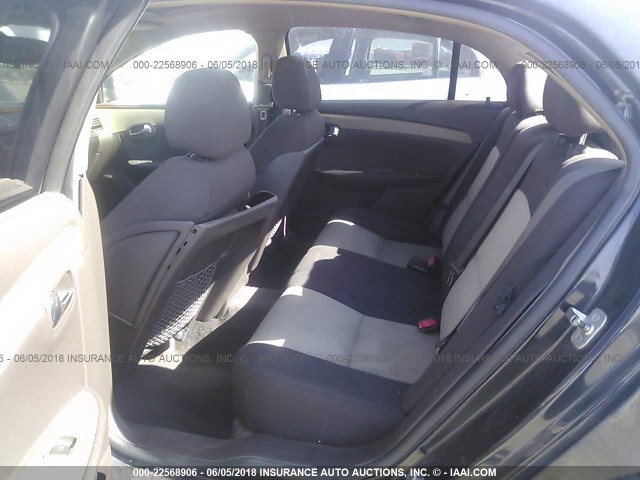 1G1ZH57B784297625 - 2008 CHEVROLET MALIBU 1LT 黑色 照片 8