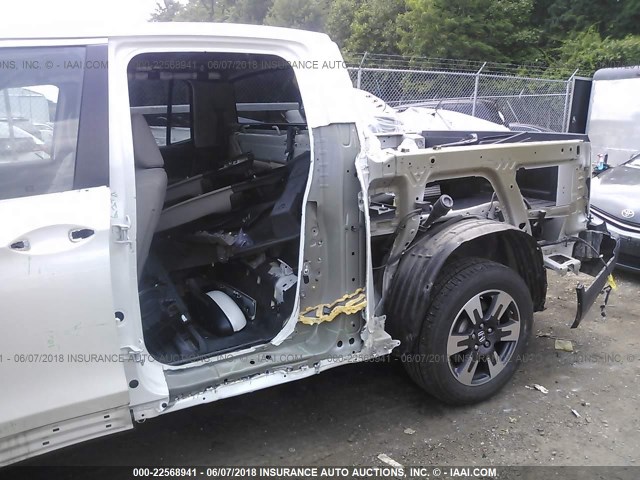 5FPYK3F67HB016260 - 2017 HONDA RIDGELINE RTL WHITE photo 6