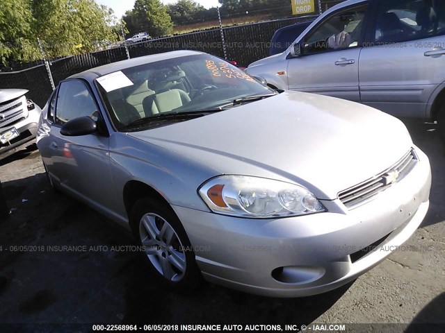 2G1WJ15N979188317 - 2007 CHEVROLET MONTE CARLO LS SILVER photo 1