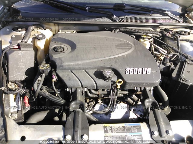 2G1WJ15N979188317 - 2007 CHEVROLET MONTE CARLO LS SILVER photo 10