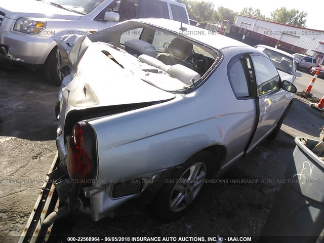 2G1WJ15N979188317 - 2007 CHEVROLET MONTE CARLO LS ვერცხლისფერი ფოტო 4