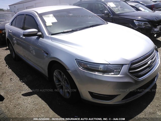 1FAHP2E86EG169985 - 2014 FORD TAURUS SEL SILVER photo 1